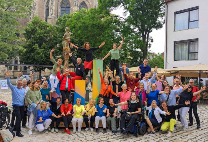 Beim Vielfaltsfest Beim Vielfaltsfest